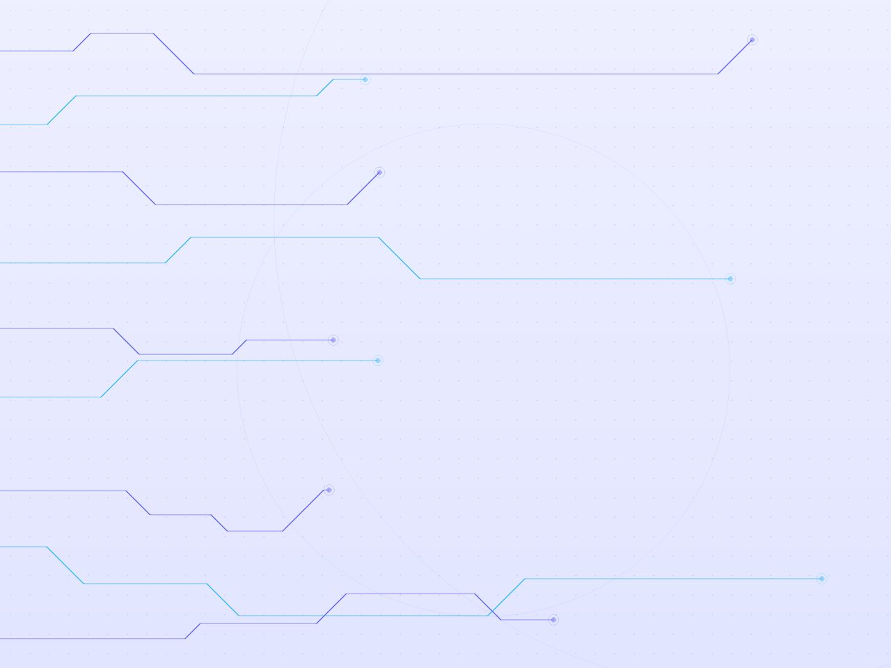 Abstract technology circuit illustration in indigo